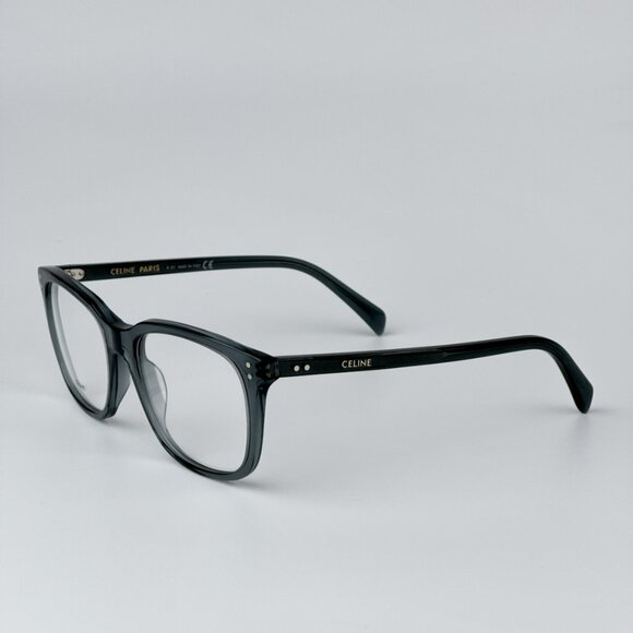 Celine CL50082I 090 BRAND NEW Eyeglasses Transparent Grey Blue Square Unisex - Picture 5 of 10